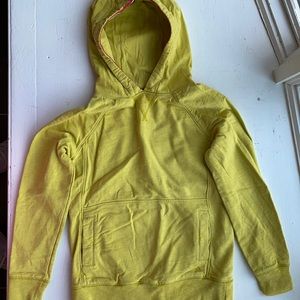 Mini Boden boy’s yellow hoodie size 9-10 years